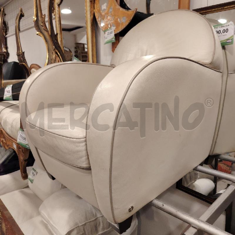 POLTRONA PELLE BIA | Mercatino dell'Usato Roma eur 2