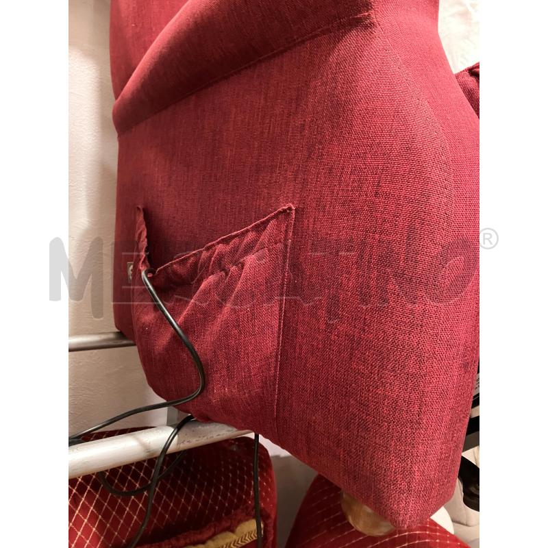 POLTRONA RELAX ROSSA | Mercatino dell'Usato Roma eur 3