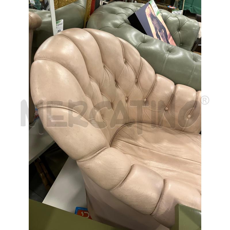 POLTRONA ROSA S/PIT | Mercatino dell'Usato Roma eur 3