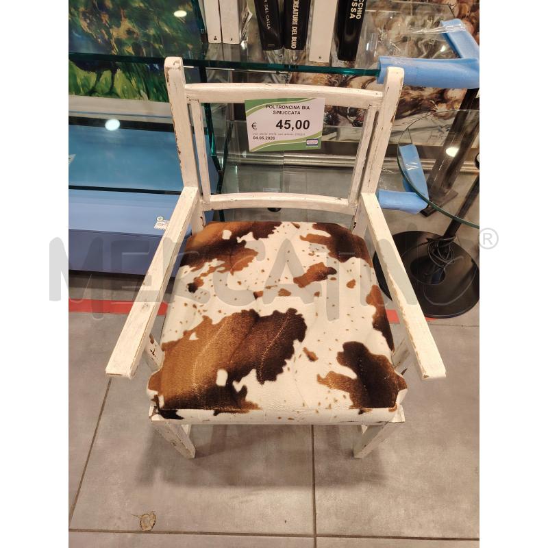 POLTRONCINA BIA S/MUCCATA | Mercatino dell'Usato Roma eur 2
