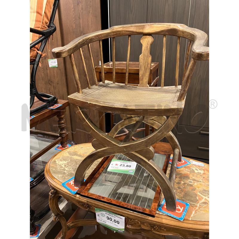 POLTRONCINA LEGNO DOR | Mercatino dell'Usato Roma eur 1