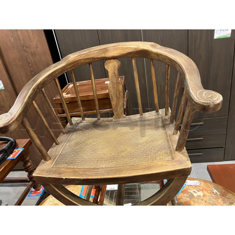 POLTRONCINA LEGNO DOR | Mercatino dell'Usato Roma eur 2