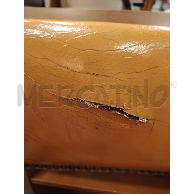 POLTRONCINA ST MARINA S/PELLE | Mercatino dell'Usato Roma eur 2
