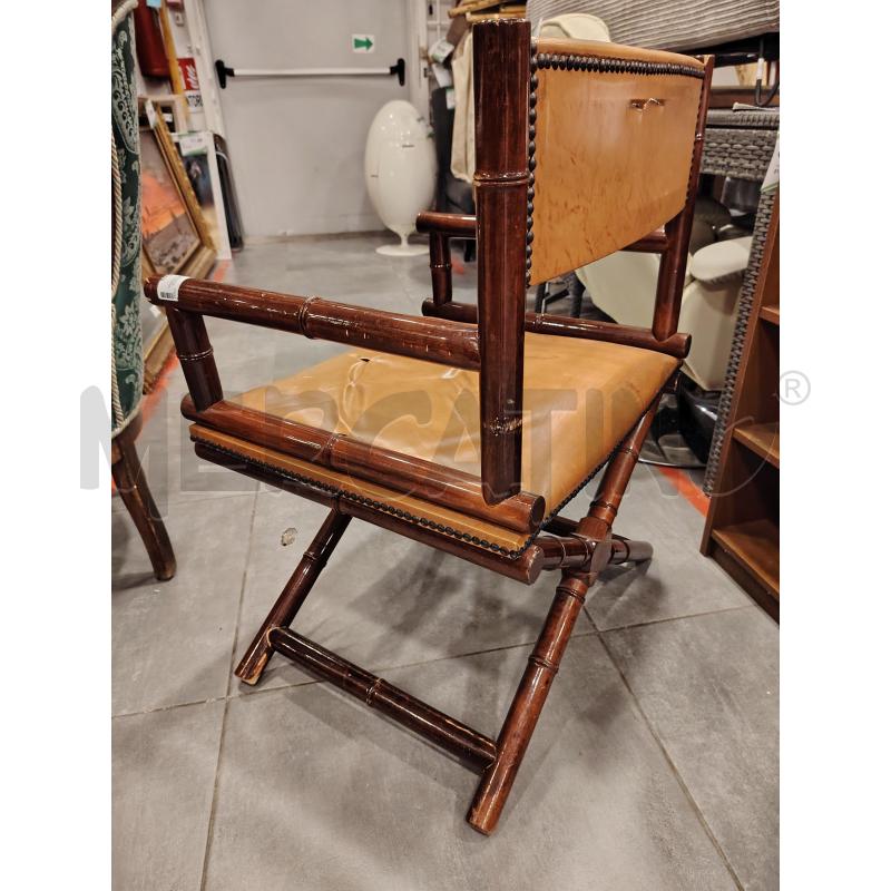 POLTRONCINA ST MARINA S/PELLE | Mercatino dell'Usato Roma eur 4