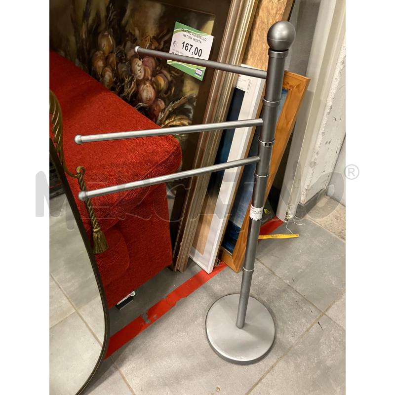 PORTA ASCIUGAMANO MET | Mercatino dell'Usato Roma eur 1