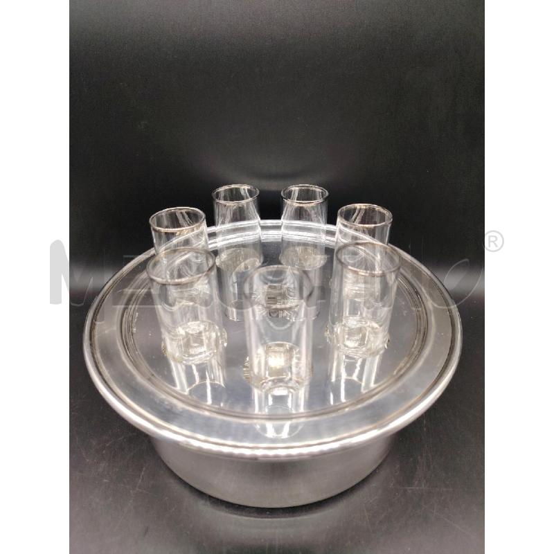 PORTA BICCHIERI STRIUTTURA SILVER  | Mercatino dell'Usato Roma eur 1