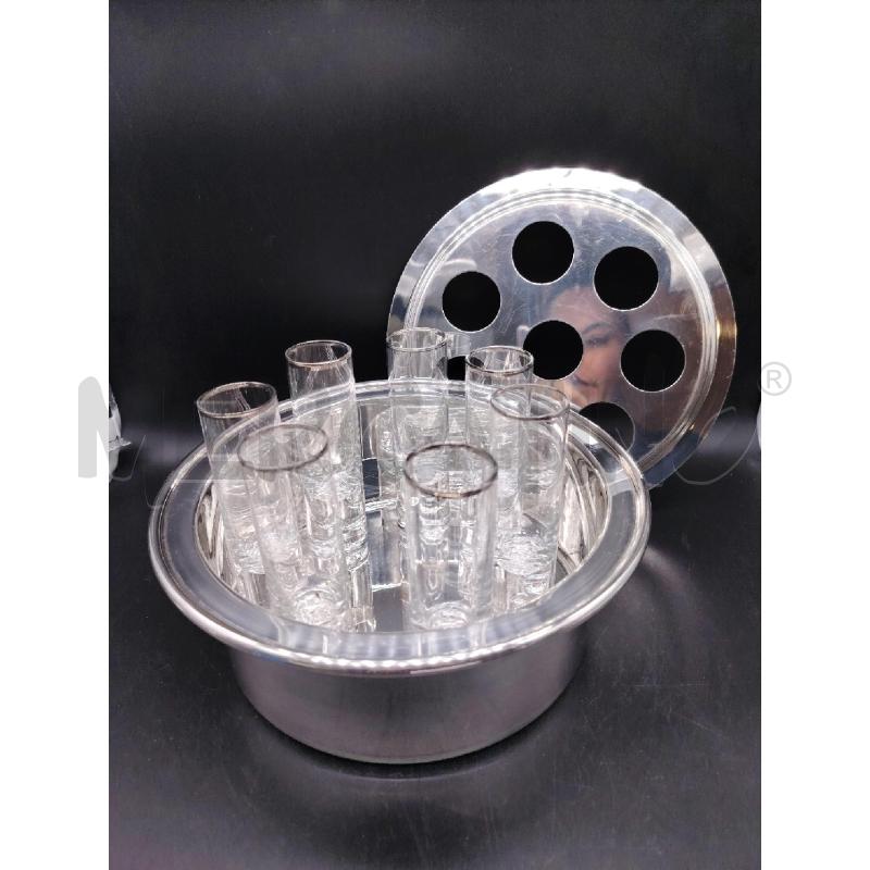 PORTA BICCHIERI STRIUTTURA SILVER  | Mercatino dell'Usato Roma eur 3