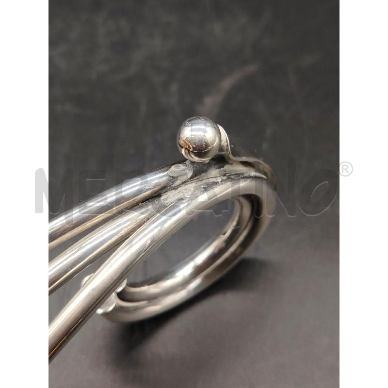 PORTA CANDELA SILVER  | Mercatino dell'Usato Roma eur 4