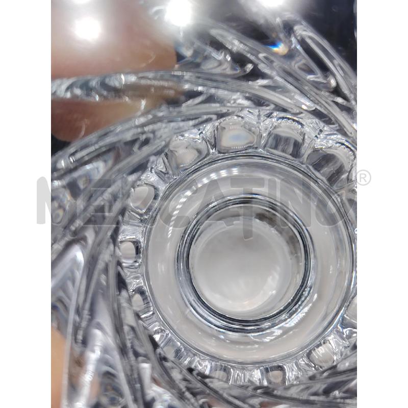 PORTA CANDELA  CRISTALLO BACCARAT  | Mercatino dell'Usato Roma eur 3