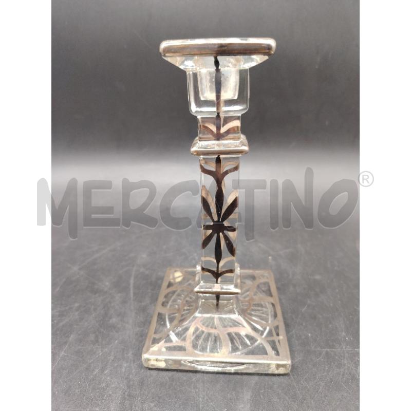 PORTA CANDELA  DEC ARG  | Mercatino dell'Usato Roma eur 2