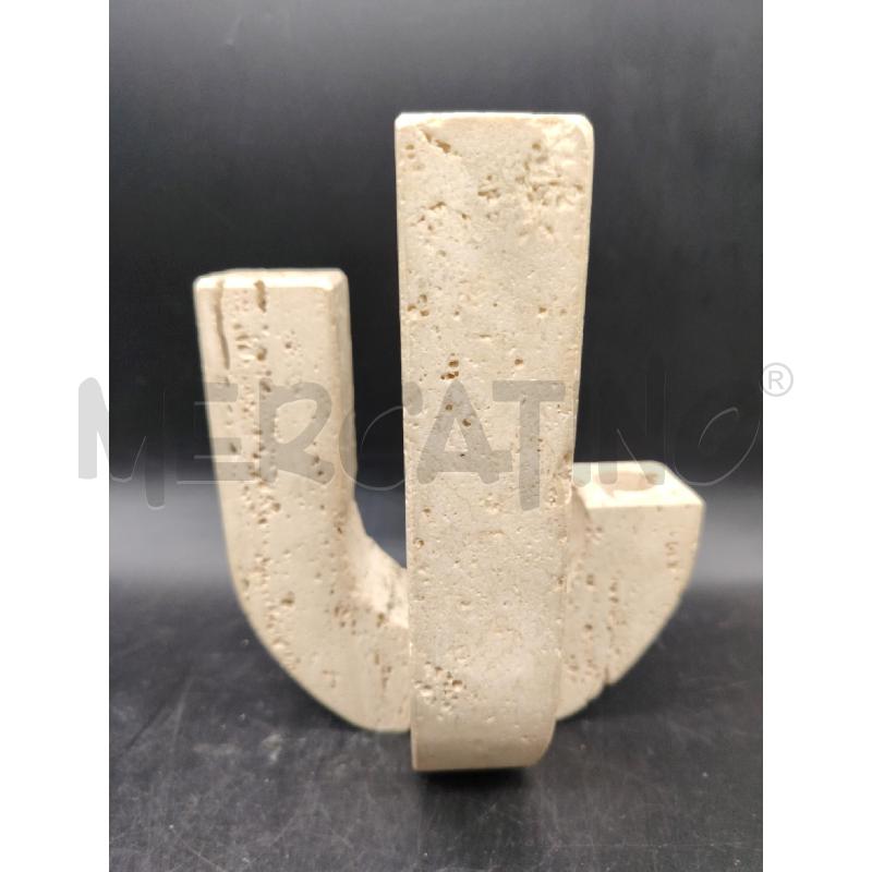 PORTA CANDELA  TRAVERTINO  | Mercatino dell'Usato Roma eur 3