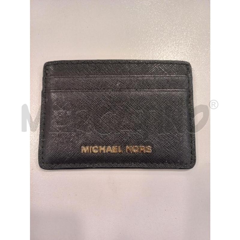 PORTA CARTE MICHAEL KORS NE | Mercatino dell'Usato Roma eur 1