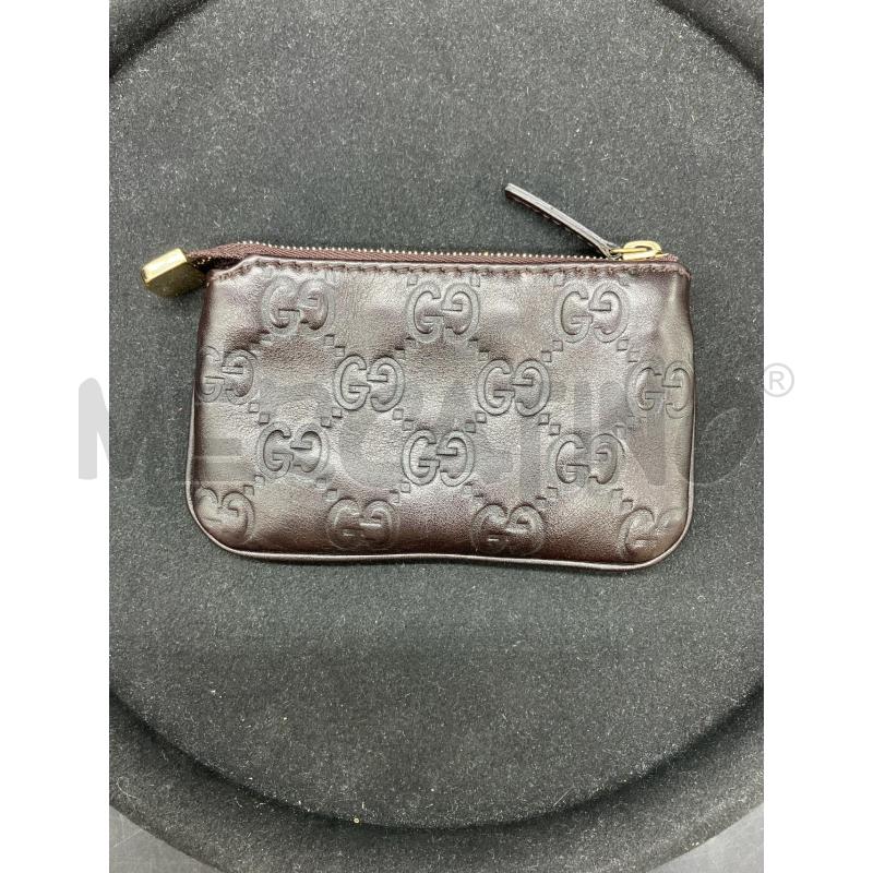 PORTA CHIAVI GUCCI MONOGRAM MARR PELLE 233183 002058 | Mercatino dell'Usato Roma eur 1