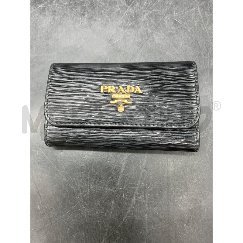 PORTA CHIAVI PRADA NERO  | Mercatino dell'Usato Roma eur 1