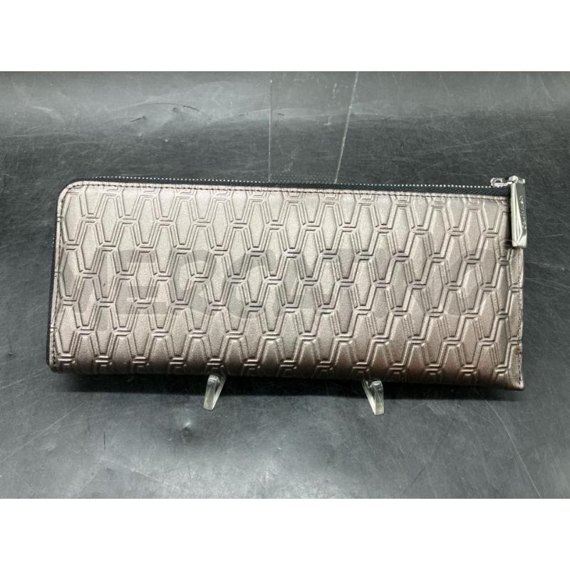 PORTA FOGLIO CALVIN KLEIN GRI ZIP ARG | Mercatino dell'Usato Roma eur 2