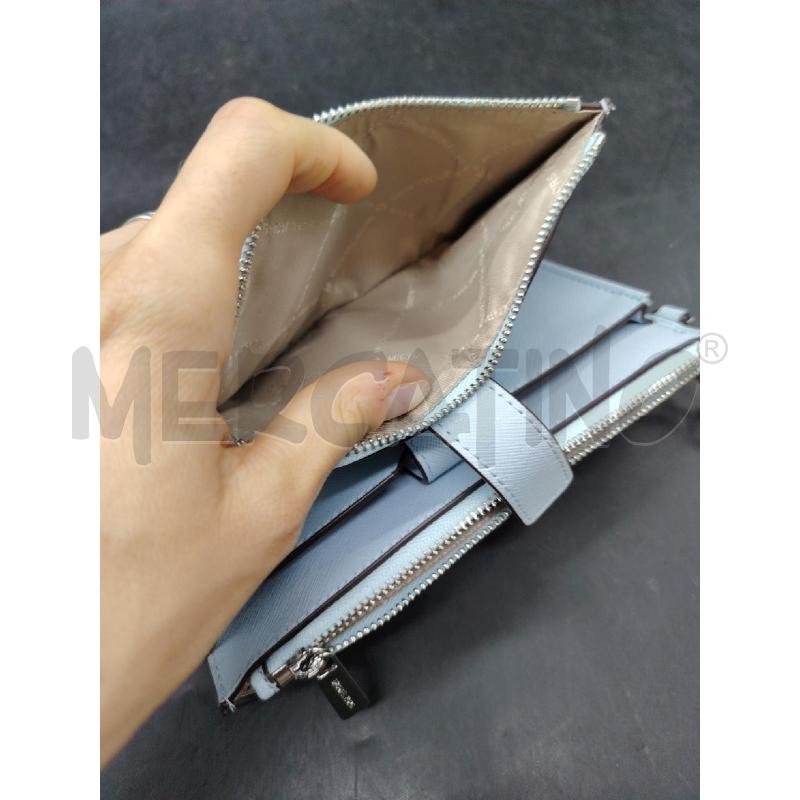 PORTA FOGLIO MICHAEL KORS AZZ DETT ARG  | Mercatino dell'Usato Roma eur 4