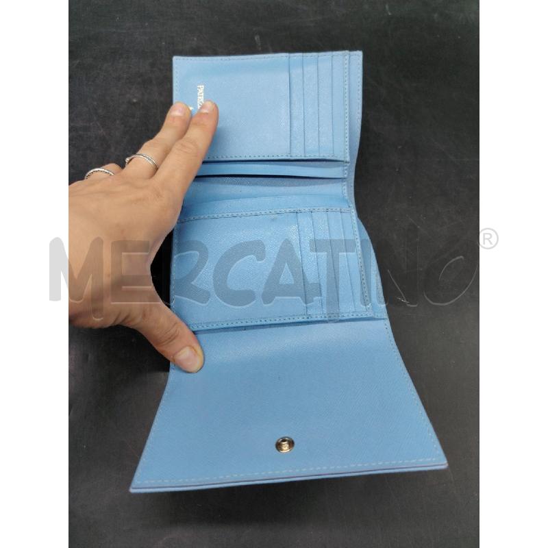 PORTA FOGLIO PATRIZIA PEPE AZZ INS ARG | Mercatino dell'Usato Roma eur 3