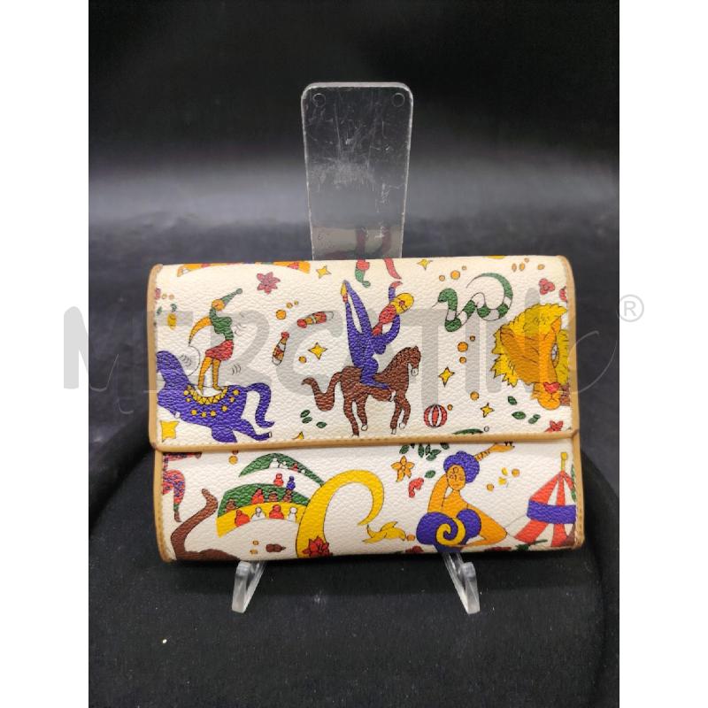 PORTA FOGLIO PIERO GUIDI BIA CIRCUS | Mercatino dell'Usato Roma eur 1