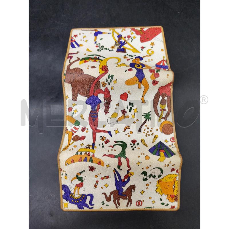 PORTA FOGLIO PIERO GUIDI BIA CIRCUS | Mercatino dell'Usato Roma eur 5