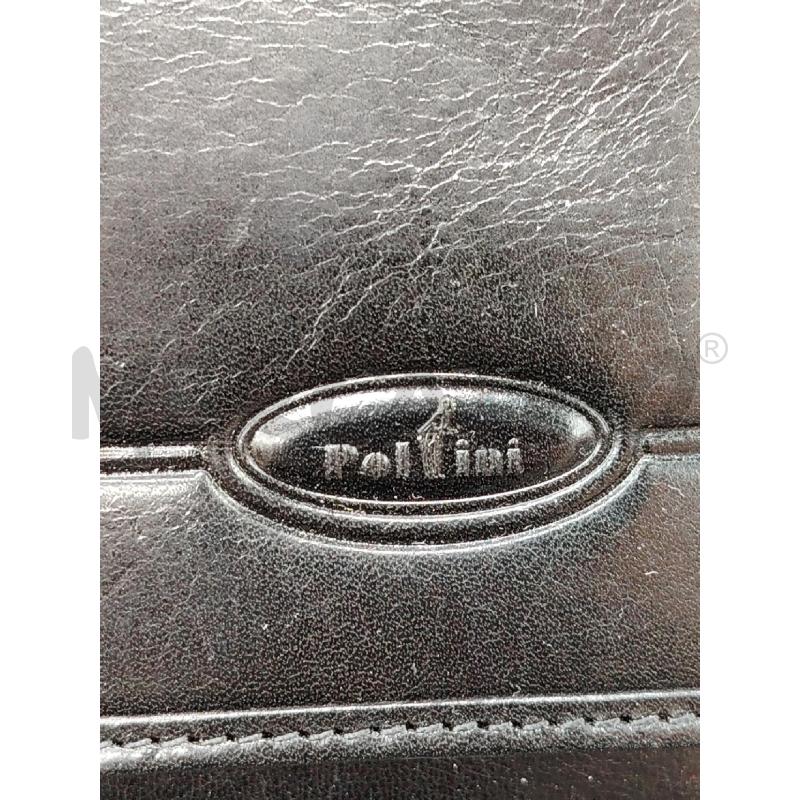PORTA FOGLIO POLLINI NE PELLE | Mercatino dell'Usato Roma eur 2