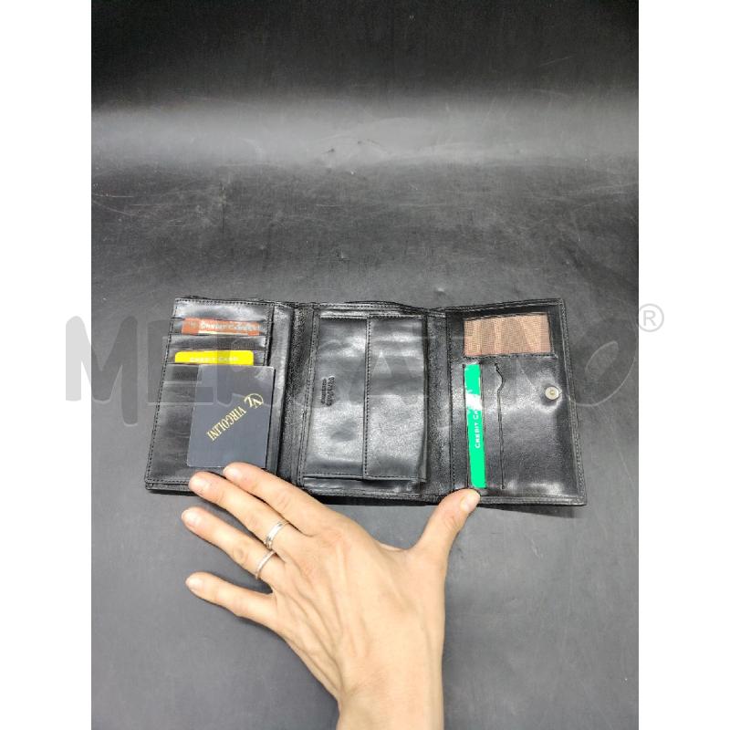 PORTA FOGLIO POLLINI NE PELLE | Mercatino dell'Usato Roma eur 3