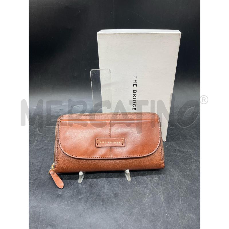 PORTA FOGLIO THE BRIDGE MARRONE TASCA DAVANTI | Mercatino dell'Usato Roma eur 1