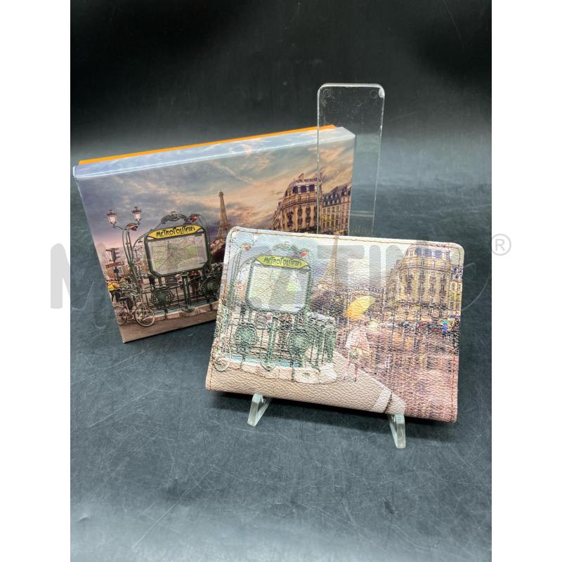 PORTA FOGLIO Y NOT? STAMPA PARIGI | Mercatino dell'Usato Roma eur 1
