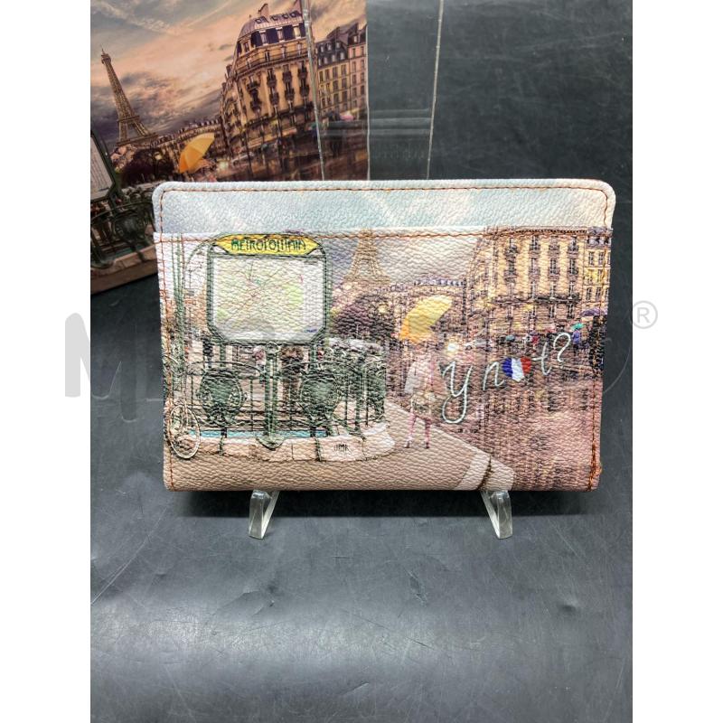 PORTA FOGLIO Y NOT? STAMPA PARIGI | Mercatino dell'Usato Roma eur 2