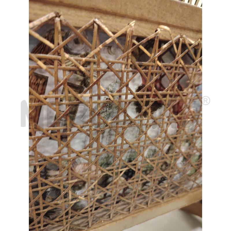 PORTA RIVISTE LEGNO | Mercatino dell'Usato Roma eur 2