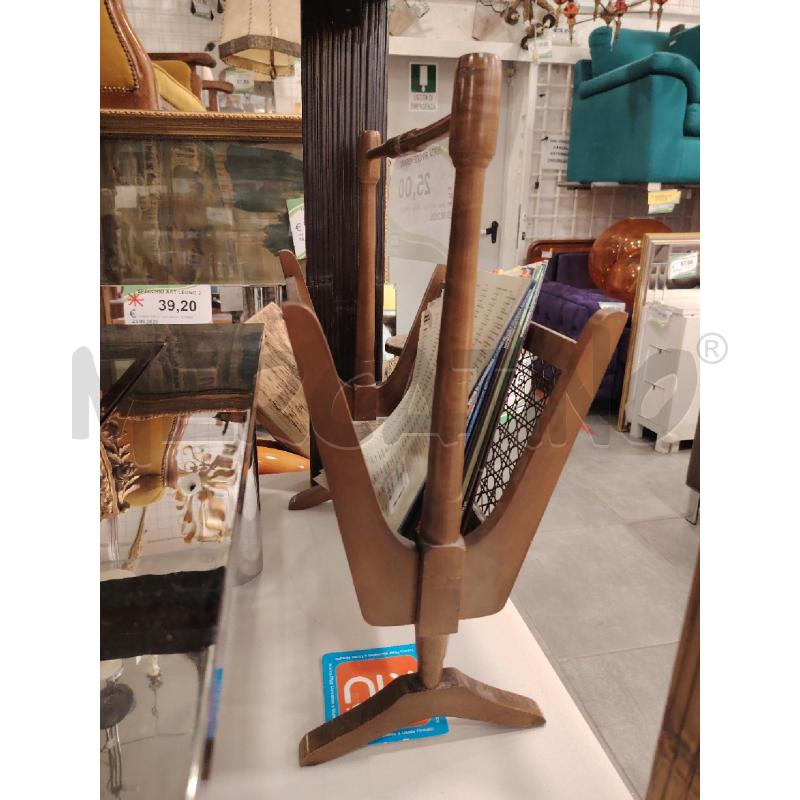 PORTA RIVISTE LEGNO | Mercatino dell'Usato Roma eur 3