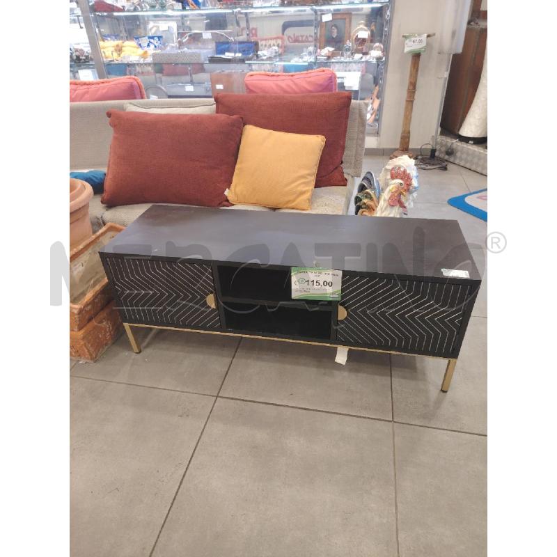 PORTA TV NERO DOR MDM 2SP | Mercatino dell'Usato Roma eur 1