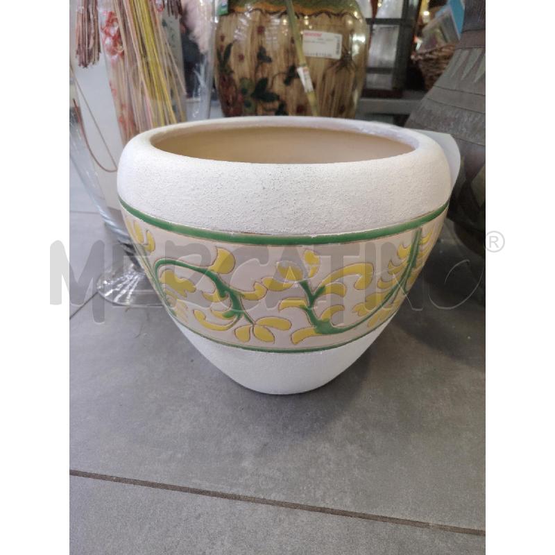 PORTA VASO   FIORI GIALLI | Mercatino dell'Usato Roma eur 1