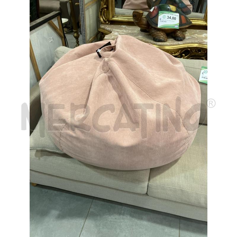 POUF NOBILDONNA ROSA | Mercatino dell'Usato Roma eur 1