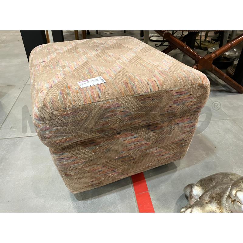 POUF TESSUTO T/MAR RUOTE | Mercatino dell'Usato Roma eur 3