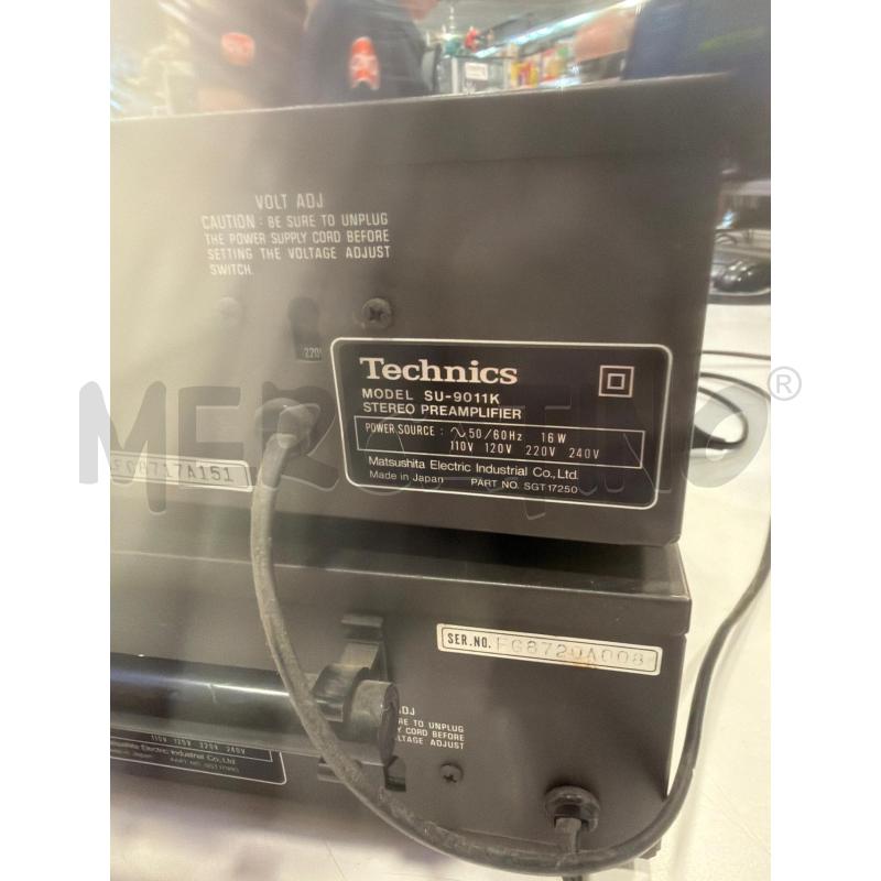 PREAMPLIFICATORE TECHNICS SU 9011K + TUNER ST 9131K | Mercatino dell'Usato Roma eur 3