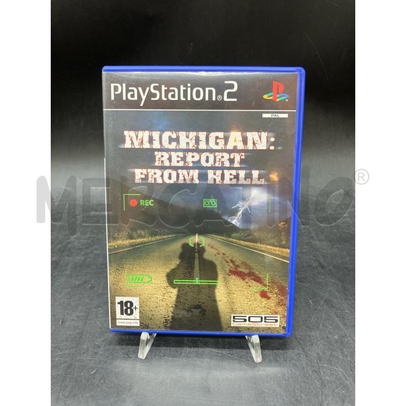 PS2 MICHIGAN: REPORT FROM HELL | Mercatino dell'Usato Roma eur 1
