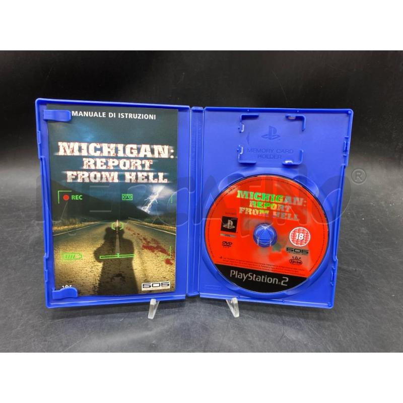 PS2 MICHIGAN: REPORT FROM HELL | Mercatino dell'Usato Roma eur 3