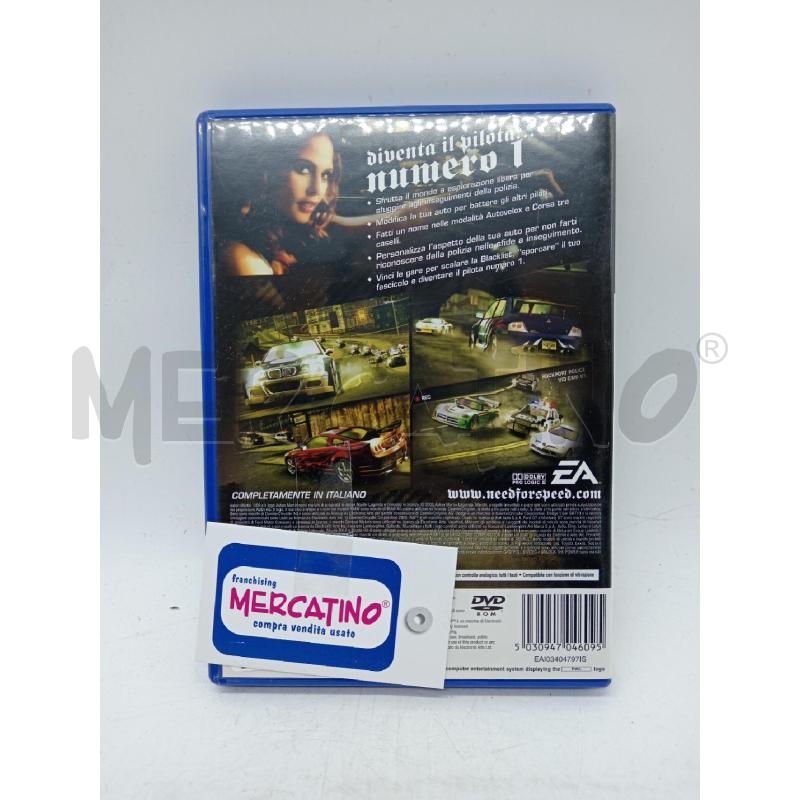 PS2 NEED FOR SPEED MOST WANTED | Mercatino dell'Usato Roma eur 2