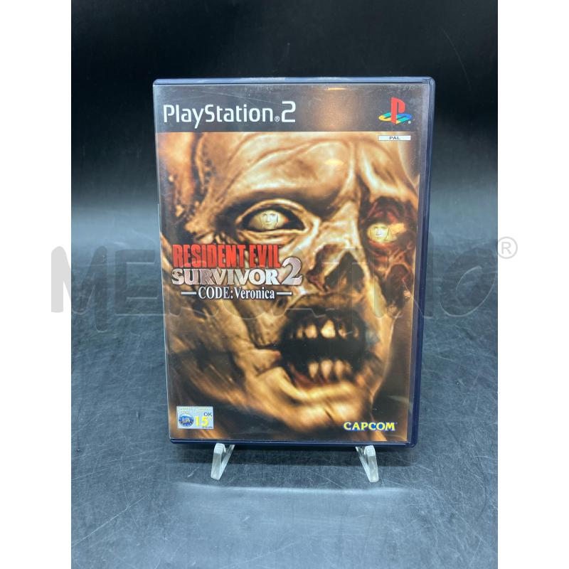 PS2 RESIDENT EVIL SURVIVOR 2 CODE: VERONICA | Mercatino dell'Usato Roma eur 1