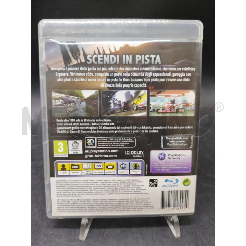 PS3 GRAN TURISMO 5  | Mercatino dell'Usato Roma eur 2
