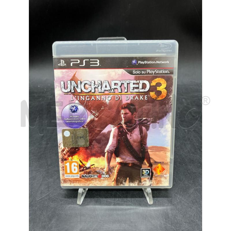 PS3 UNCHARTED 3 | Mercatino dell'Usato Roma eur 1