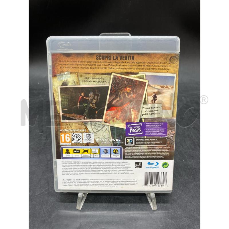 PS3 UNCHARTED 3 | Mercatino dell'Usato Roma eur 2