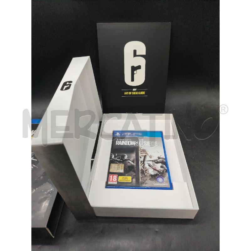 PS4 RAINBOW SIX SIEGE ART OF SIEGE EDITION | Mercatino dell'Usato Roma eur 3