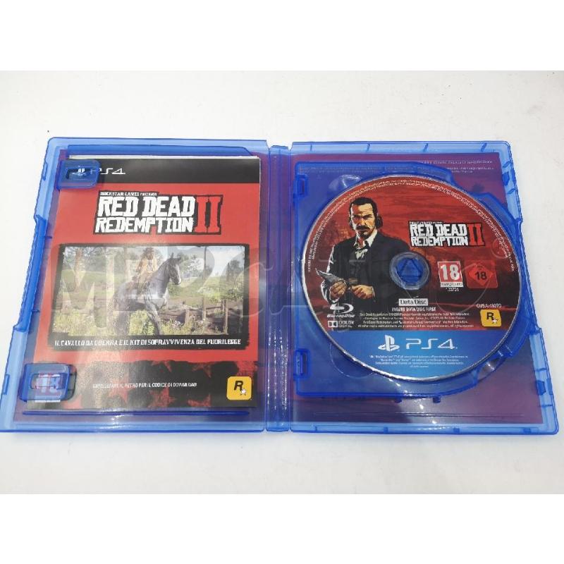 PS4 RED DEAD REDEMPTION II  Mercatino dell'Usato Roma eur