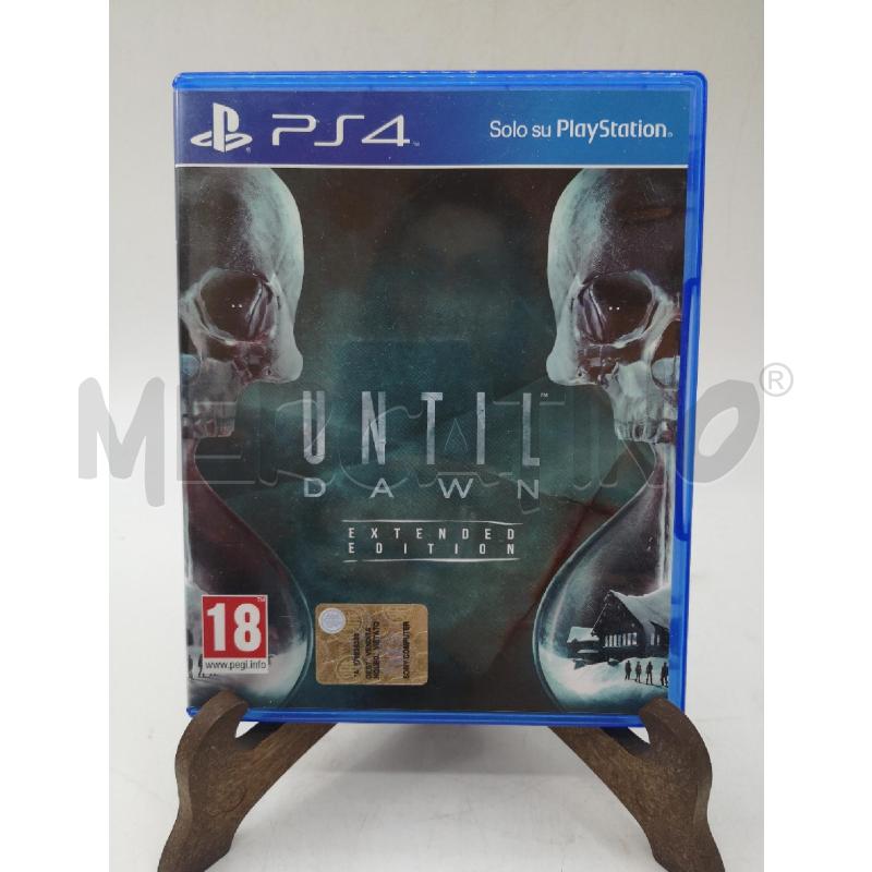 PS4 UNTIL DAWN EXTENDED EDITION | Mercatino dell'Usato Roma eur 1