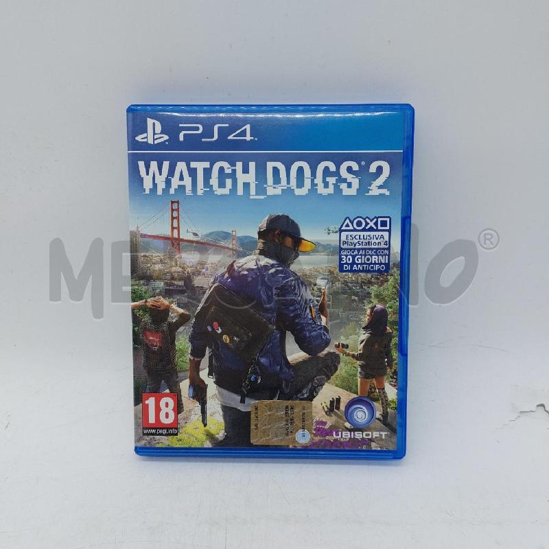 PS4 WATCH DOGS 2 | Mercatino dell'Usato Roma eur 1