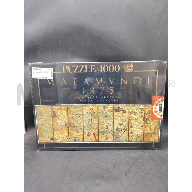 PUZZLE 4000 PEZZI MAPAMVNDI 1375 | Mercatino dell'Usato Roma eur 1