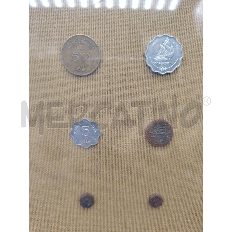 QUADRETTO MONETE MALDIVE | Mercatino dell'Usato Roma eur 3