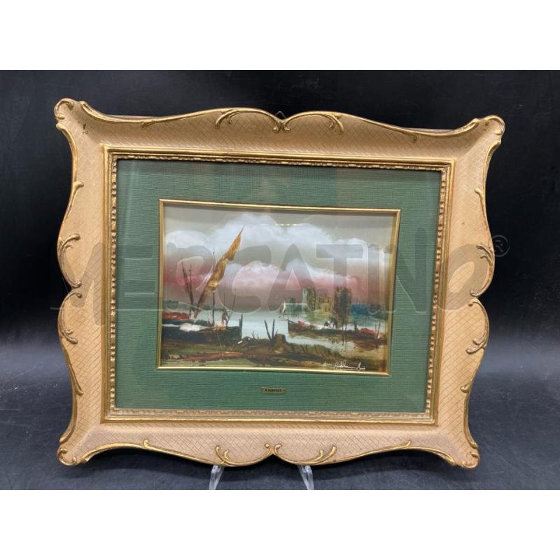 QUADRO A FIRMA ALBRECHT  | Mercatino dell'Usato Roma eur 1