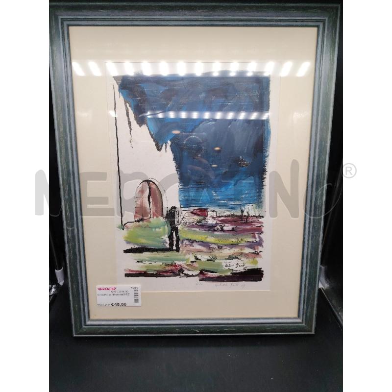 QUADRO A FIRMA BERTE'  | Mercatino dell'Usato Roma eur 1